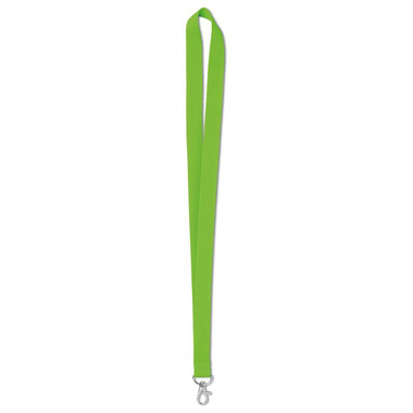 Lanyard da collo con gancio di metallo colore lime MO9058-48