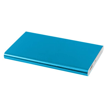 Powerbank in alluminio 4.000mAh - colore Blu chiaro