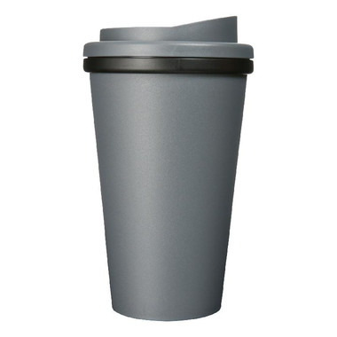 Tazza termica Americano® grande da 350 ml - colore Grigio/Nero