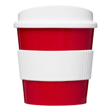 Tazza Americano® 250 ml con grip - colore Rosso/Bianco