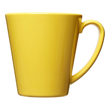 Tazza 350 ml in plastica durevole - colore Giallo