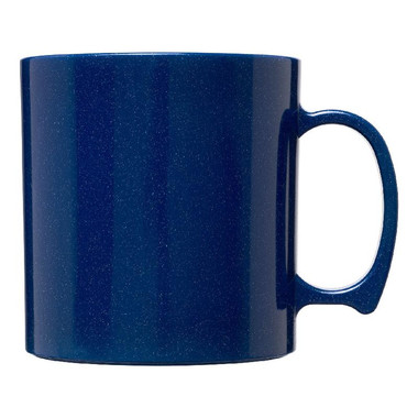 Tazza in plastica durevole - colore Mid Blu