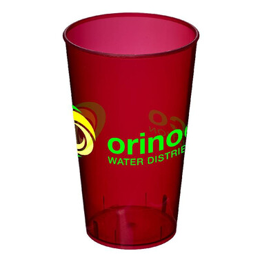 Bicchiere Nancy da 375 ml - colore Magenta Trasparente