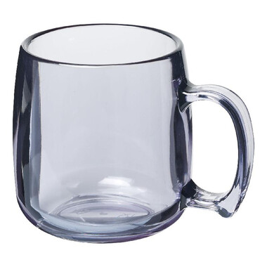 Tazza 300 ml in plastica durevole - colore Trasparente
