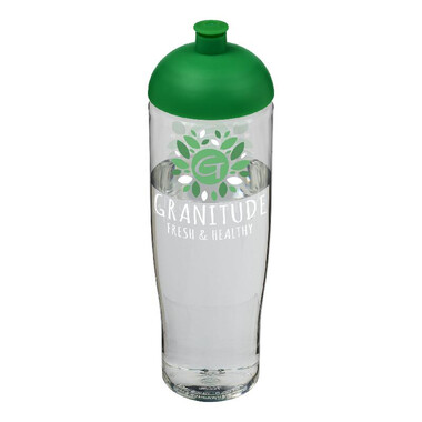Borraccia sportiva H2O Tempo® a parete singola - colore Trasparente/Verde