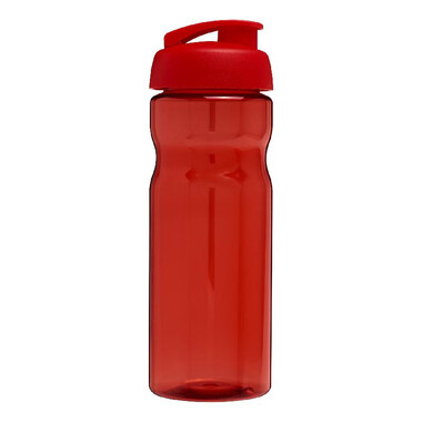 Borraccia sportiva H2O Base® con coperchio a scatto - colore Rosso