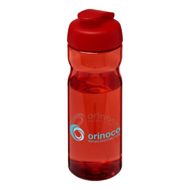 Borraccia sportiva H2O Base® con coperchio a scatto - colore Rosso