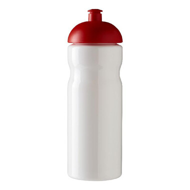 Borraccia sportiva H2O Base® 650 ml - colore Bianco/Rosso