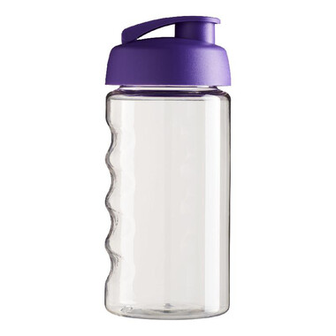 Borraccia sportiva H2O Bop® da 500 ml - colore Trasparente/Porpora