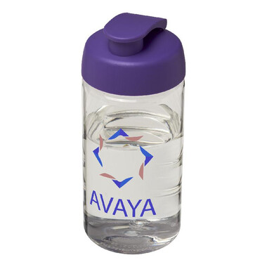 Borraccia sportiva H2O Bop® da 500 ml - colore Trasparente/Porpora