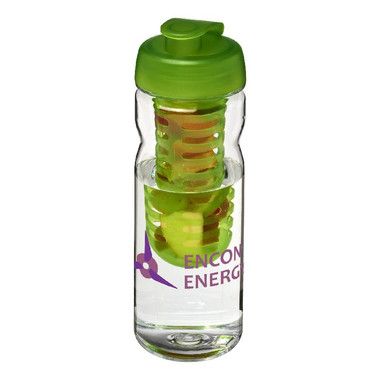 Borraccia Base Tritan™ da 650 ml - colore Trasparente/Lime