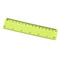 Righello flessibile in plastica leggera 15 cm - colore Lime