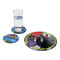 Set Q-Mat® 5 con tappetino per mouse e sottobicchieri - colore Nero