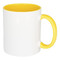 Tazza in ceramica colorata 330 ml - colore Giallo