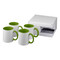 Set regalo di quattro tazze Jonsy - colore Lime
