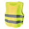 Gilet di sicurezza per bambini dai 7-12 anni - colore Giallo Fluo