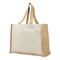 Shopper in juta e canvas 340gr - colore Naturale