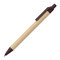 Penna in caffè e ABS colore marrone MO9862-01