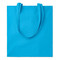 Shopper in cotone colorato da 180gr colore turchese MO9846-12