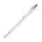 Penna a sfera Ialia in RPET colore rosso MO9900-05