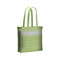 Borsa shopper cotone fouta 48x35x12 grig colore verde mela