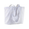 Shopper Mely in cotone colorata colore bianco