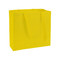 Shopper Sun in TNT laminato colore giallo