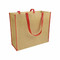 Shopper in TNT effetto carta colore rosso