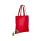 Shopper ripiegabile a forma di fragola colore rosso