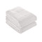 Asciugamano in spugna di cotone  colore bianco