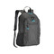 Zaino porta computer in dobby nylon colore celeste