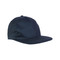 Cappellino 6 pannelli con visiera dritta colore blu