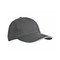 Cappellino 6 pannelli visiera sandwich colore grigio