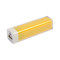 Power Bank con indicatore Led di ricarica colore giallo