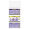 Calendario trittico fluo 2026 colore giallo