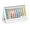 Calendario da tavolo multicolor 2025