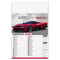 Calendario illustrato auto sportive 2026