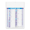 Calendario olandese medio 2025 blu