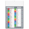 Calendario olandese block color 2025