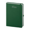 Agenda 2025 giornaliera con elastico e portapenna 15X21 verde