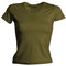 T-shirt stretch donna collo a V, manica corta Anna Payper