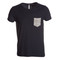 t-shirt manica corta con taschino slubby jersey Discovery Pocket colorato Payper