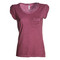 t-shirt donna manica corta con taschino slubby jersey Discovery Lady Pocket shiny colour Payper