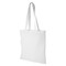 Shopper in cotone 140gr manici lunghi - colore Bianco