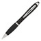 Penna a sfera e stylus Nash - colore Nero