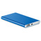Power bank in alluminio da 4000 mAh colore blu royal MO8735-37