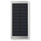 Power bank solare 8000 mAh in alluminio colore argento opaco MO9051-16