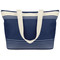 Borsa mare in poliestere con zip colore blu MO8710-04