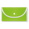 Shopper richiudibile con chiusura inplastica colore lime IT2547-48