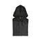 Impermeabile cappuccio e chiusura con  bottoni a pressione colore nero KC5101-03